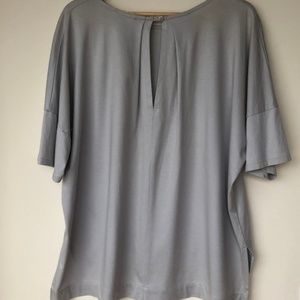 Madewell Short Sleeve Lilac Top